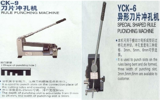 Pont de entaille manuel en machine de Ck-9 Yck-6/poinçonneuse en métal