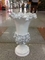 Vase et plats faits sur commande à porcelaine de forme de diamant pour la décoration
