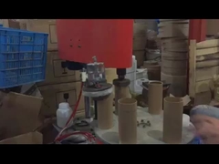 Machine automatique de curling de papier cylindrique en carton rond