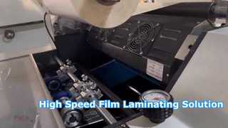 Machine de laminage par film semi-automatique à pré-couche 1000 kg 3300x1200x1400 mm