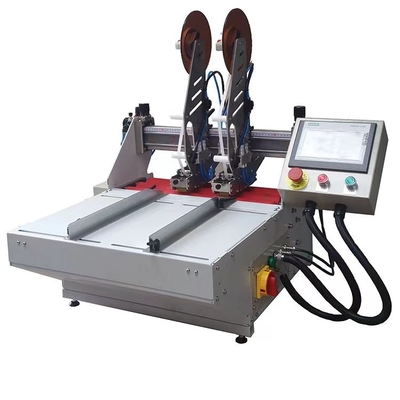 Machine à adhérer et à déchirer le ruban adhésif à écran tactile PLC / machine à coller le ruban adhésif à double face