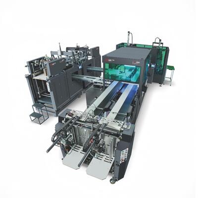 Machine à faire des boîtes rigides entièrement automatique pour les cadeaux Chaussures Bonbons Téléphones bijoux et parfums Boîte de papier fabricant moteur composant de base