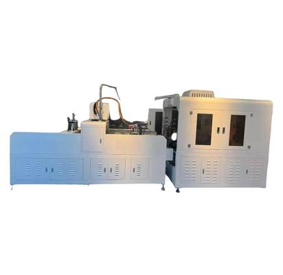 Machine de pulvérisation de colle et d'assemblage de boîtes